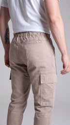 Pantalón Jogger Beige