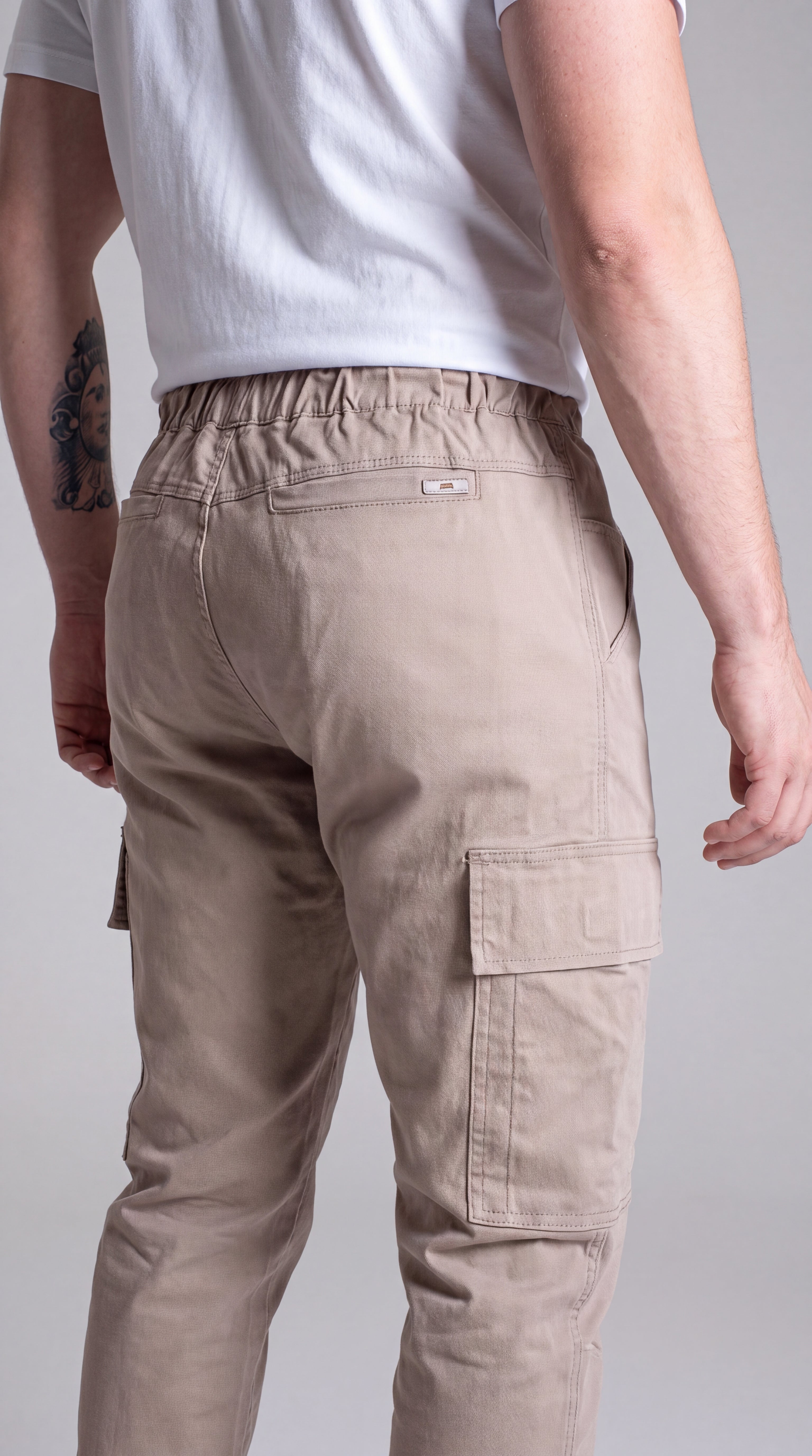 Pantalón Jogger Beige