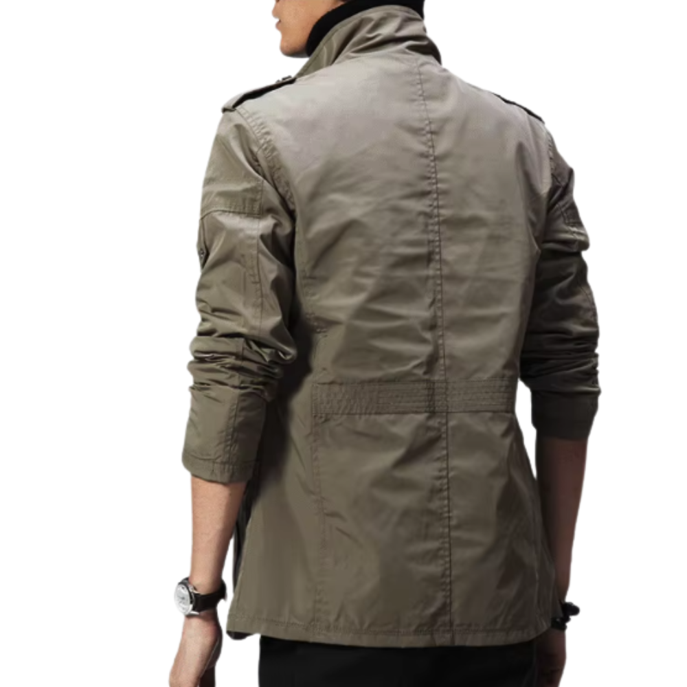 Chaqueta elegante resistente al viento