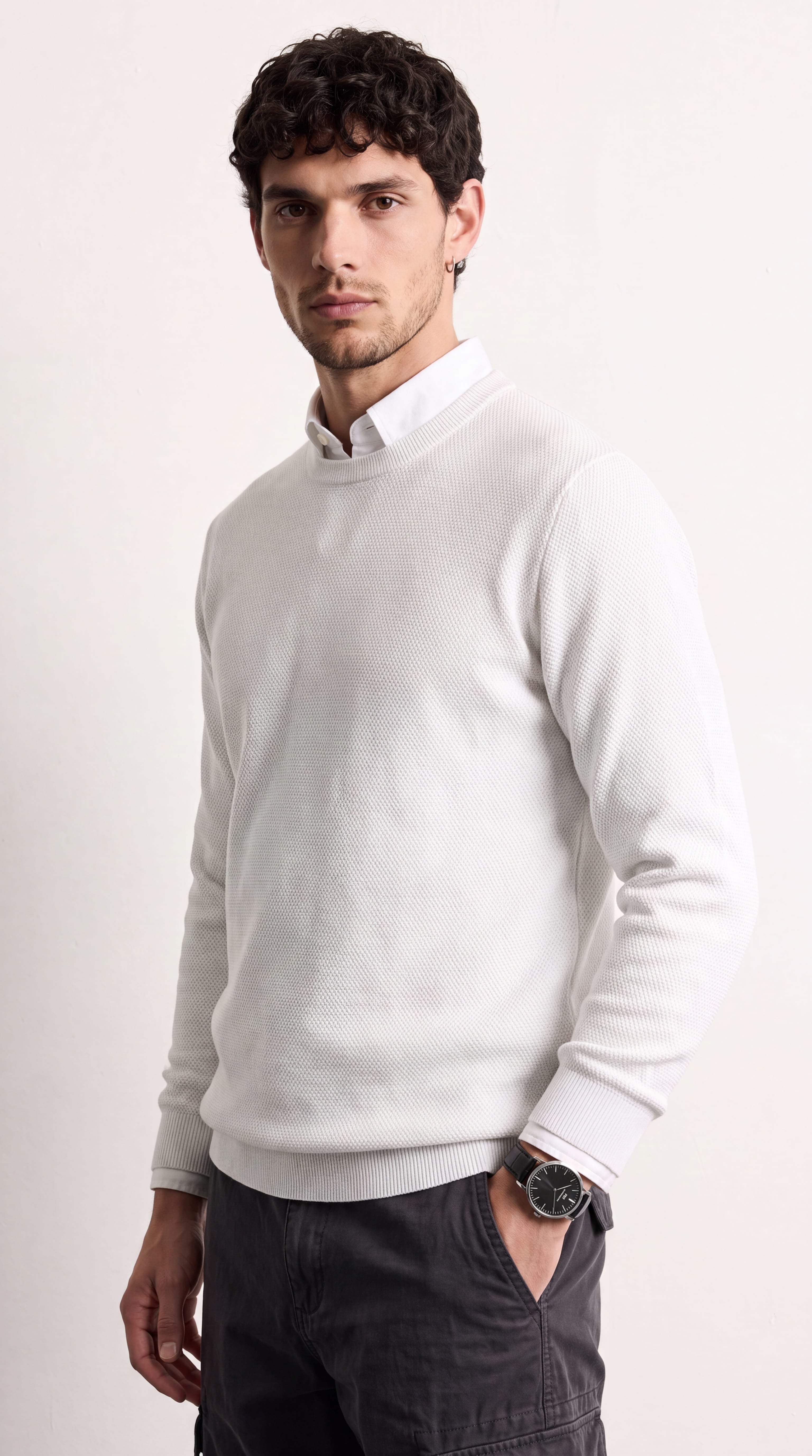 Casper | Jersey de Cuello Redondo