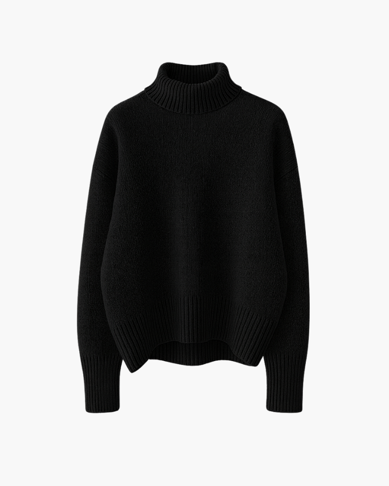 JERSEY SUAVE CON CUELLO ALTO