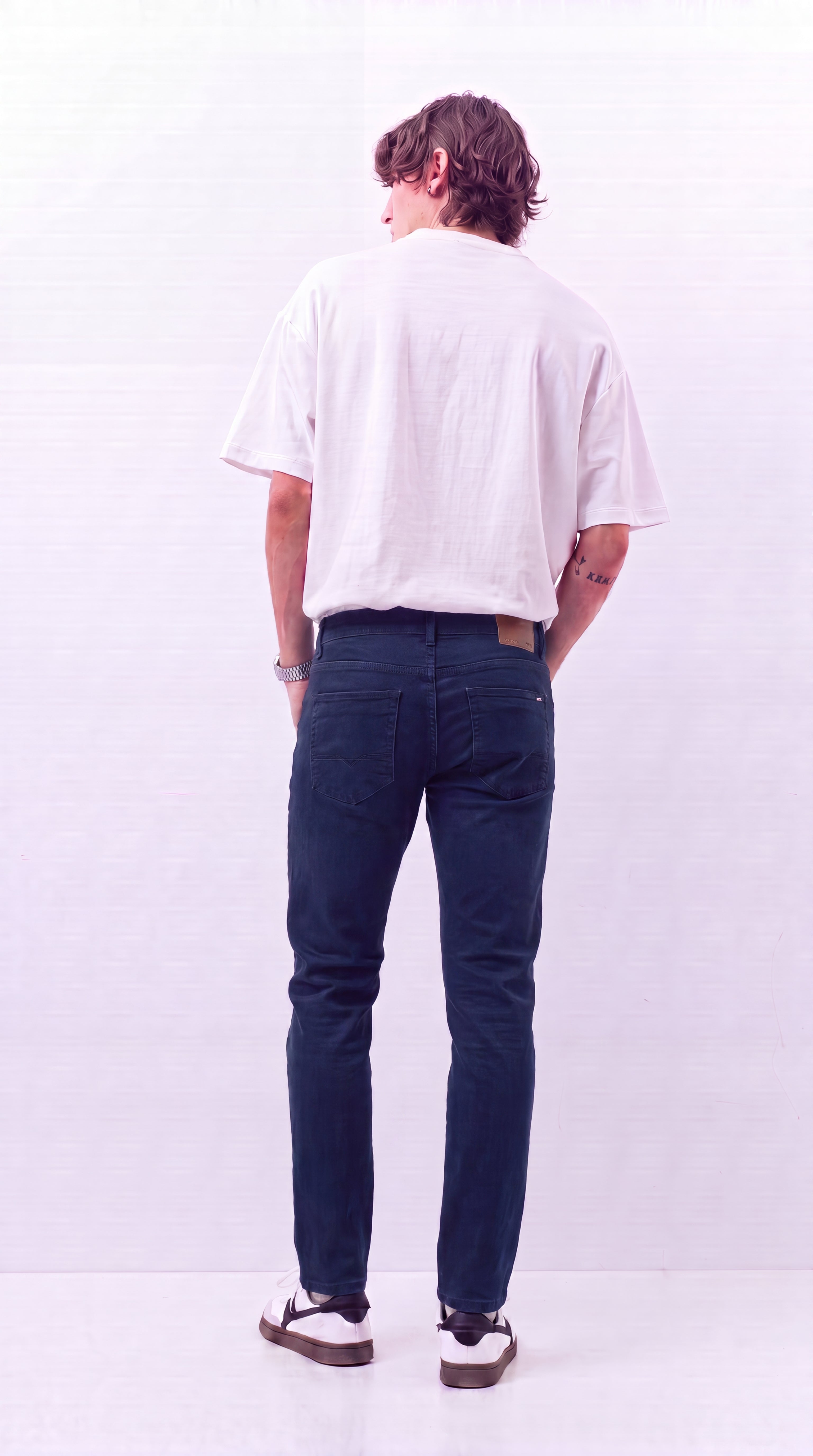 Pantalón Skinny Azul Navy
