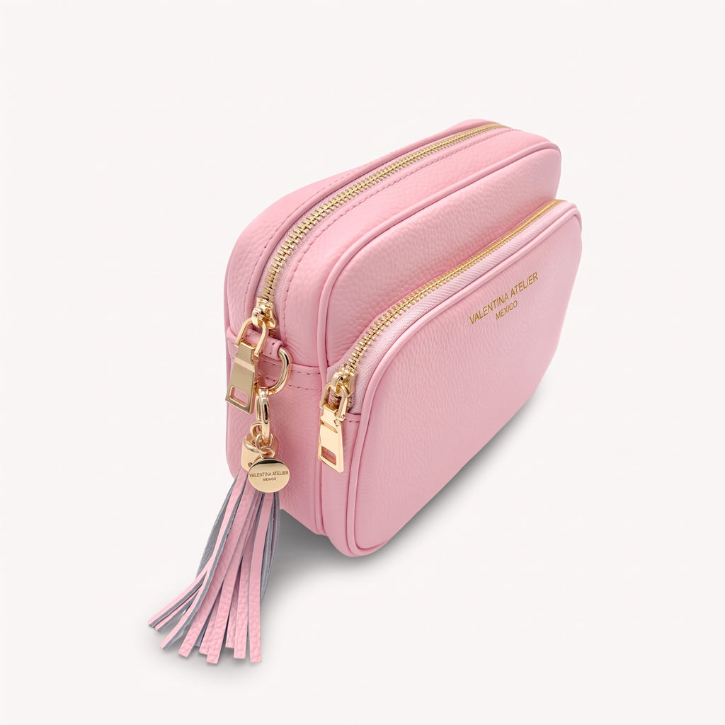 Bolso Cruzado Alba - Rosa Empolvado