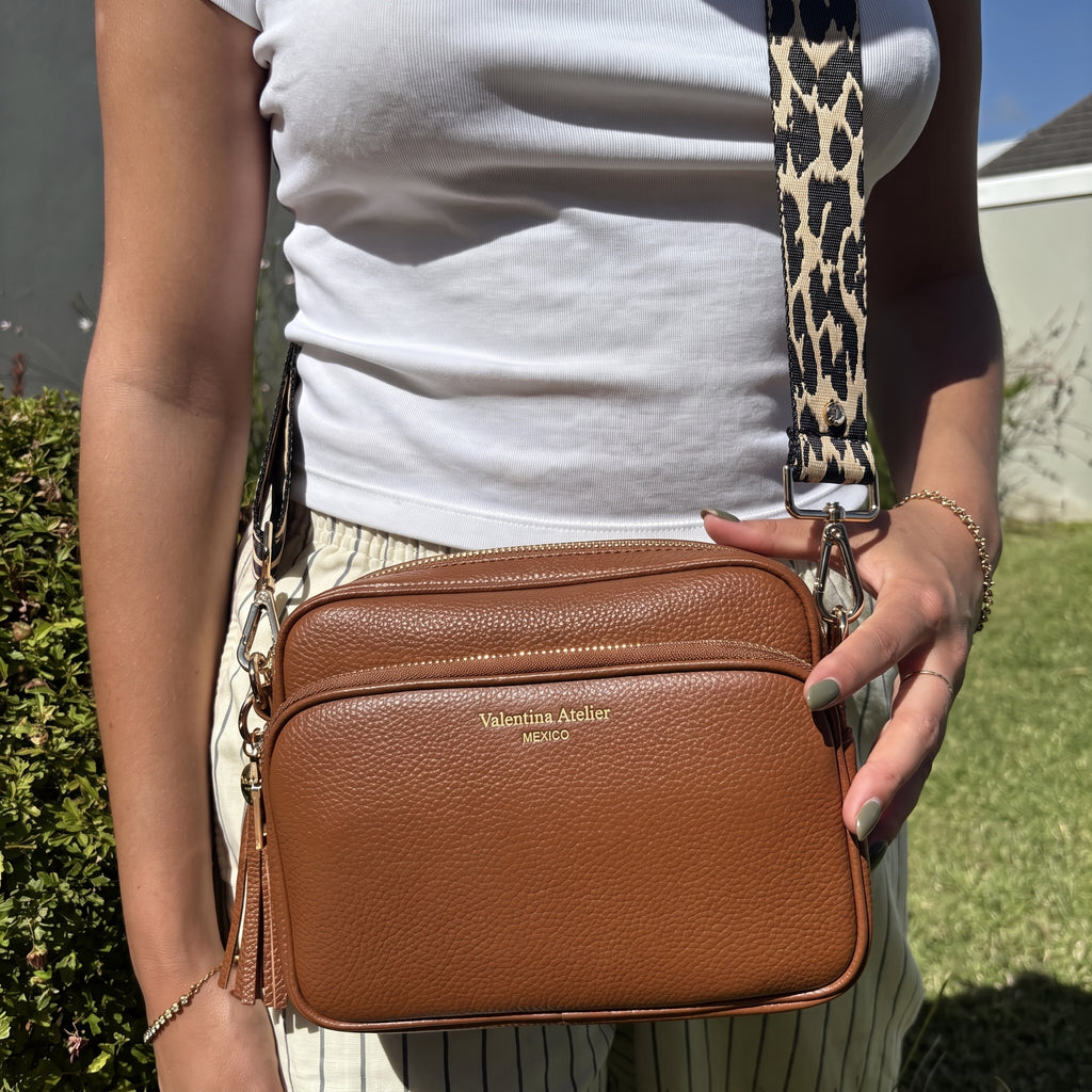 Bolso Cruzado Lyla - Tostado