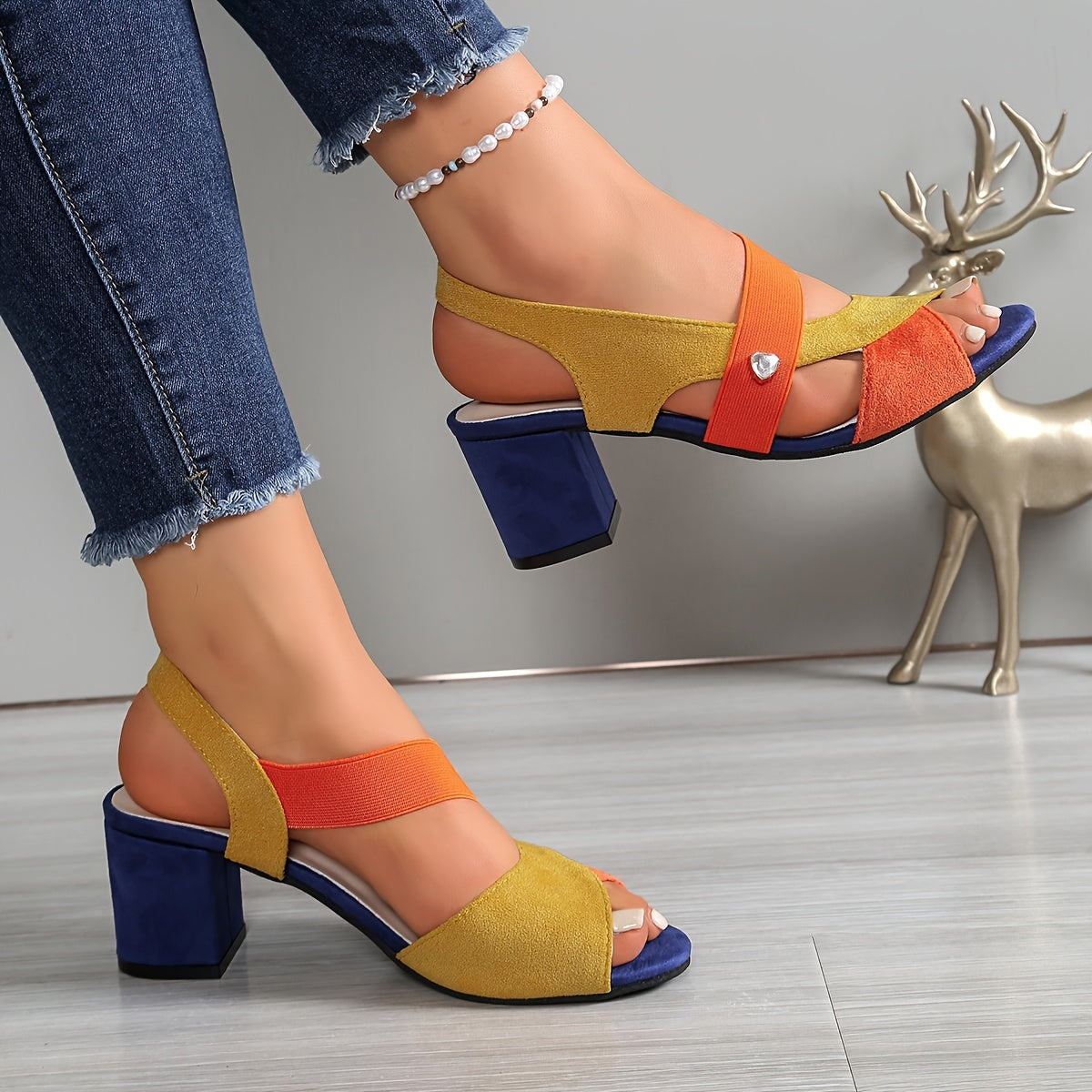 Capucine™ | Sandalias con Tacón Confort