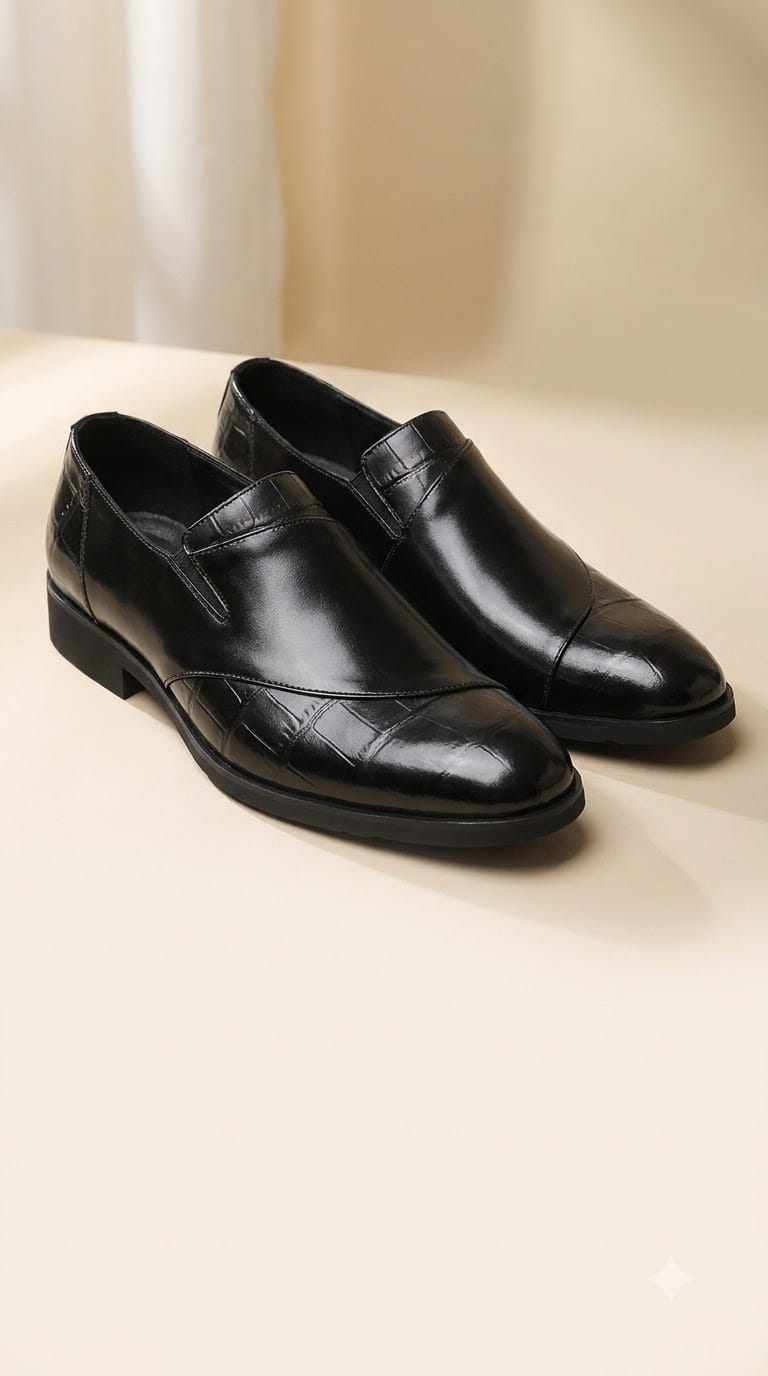 Mocasines de cuero