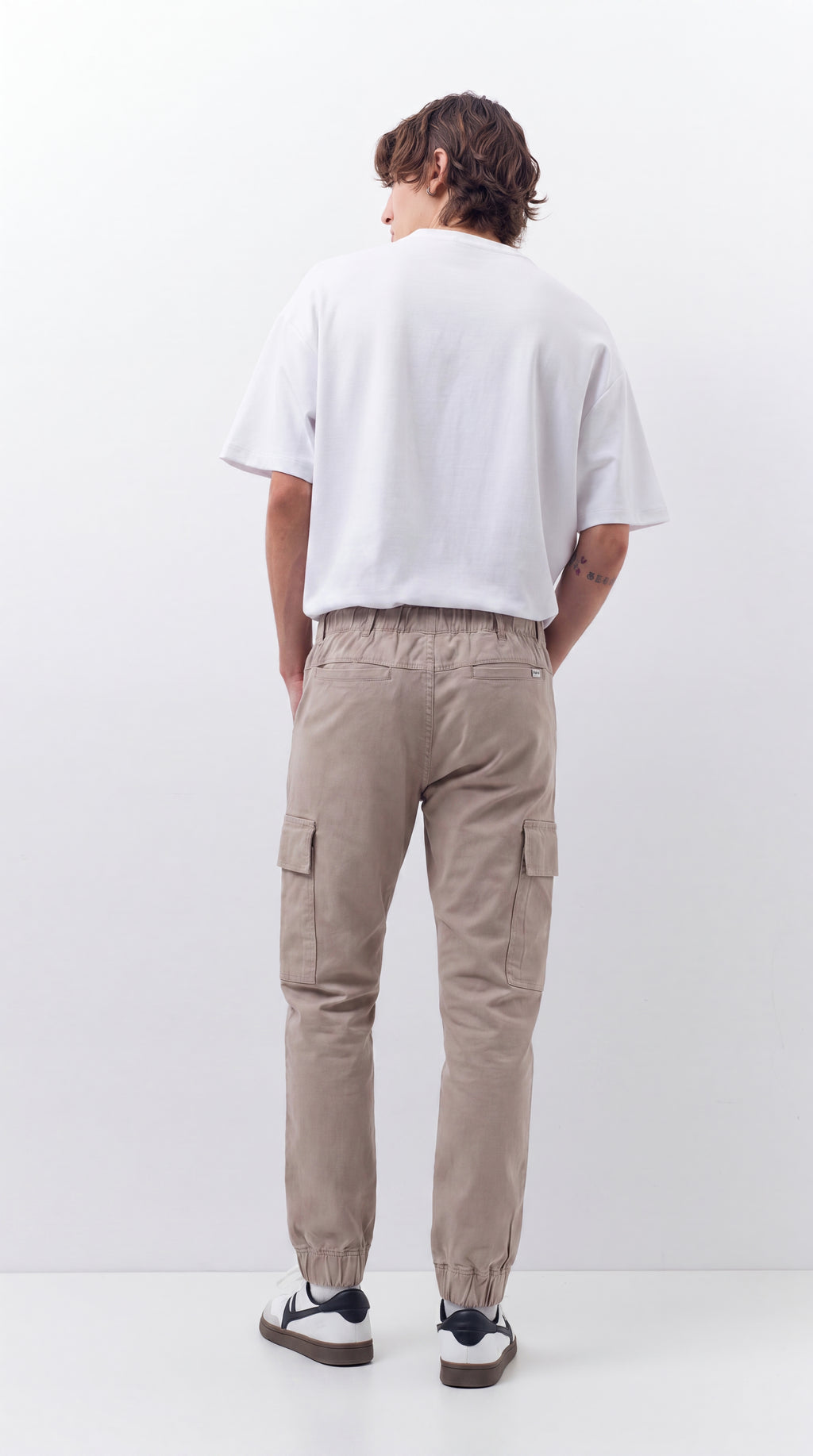Pantalón Jogger Beige