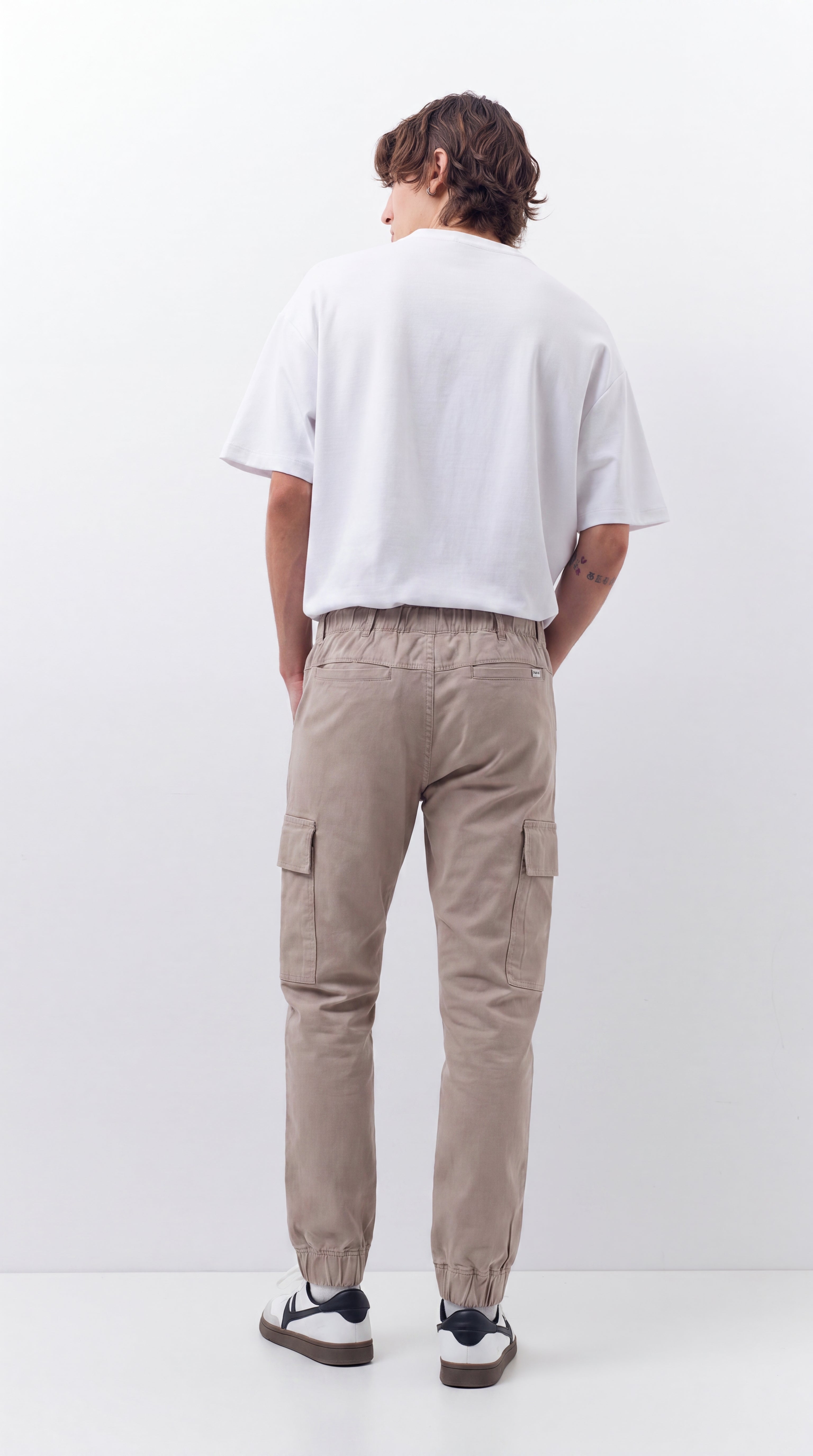 Pantalón Jogger Beige