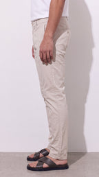 Pantalón Slim Fit Beige