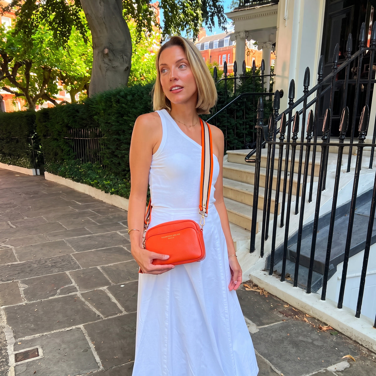 Bolso Cruzado Alba - Naranja