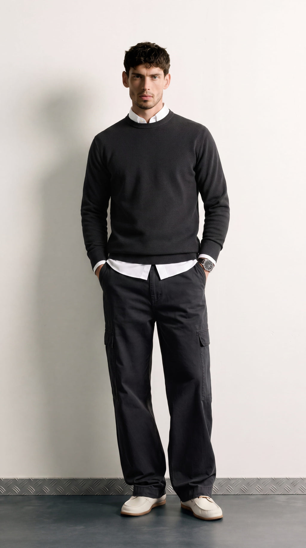 Casper | Jersey de Cuello Redondo