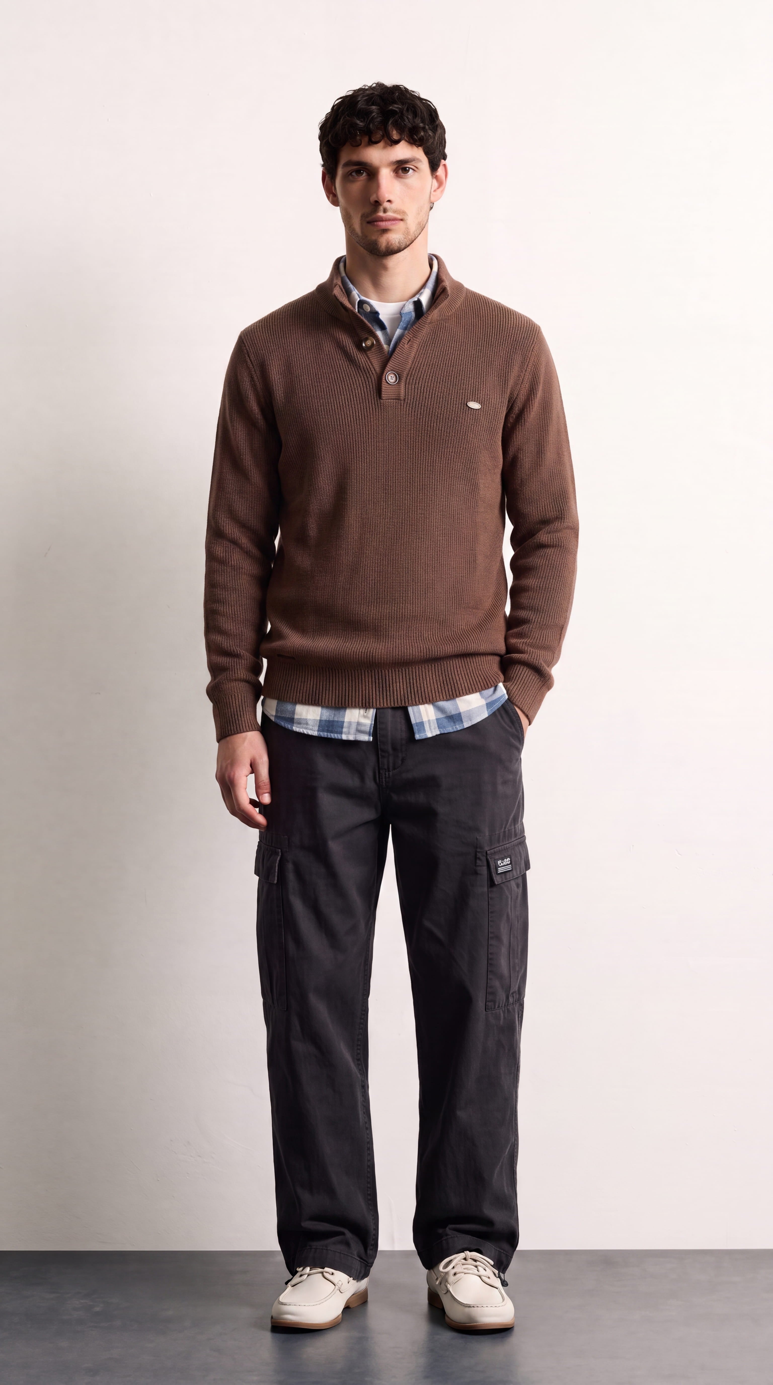 Daniel | Suéter elegante para hombres con diseño de botones