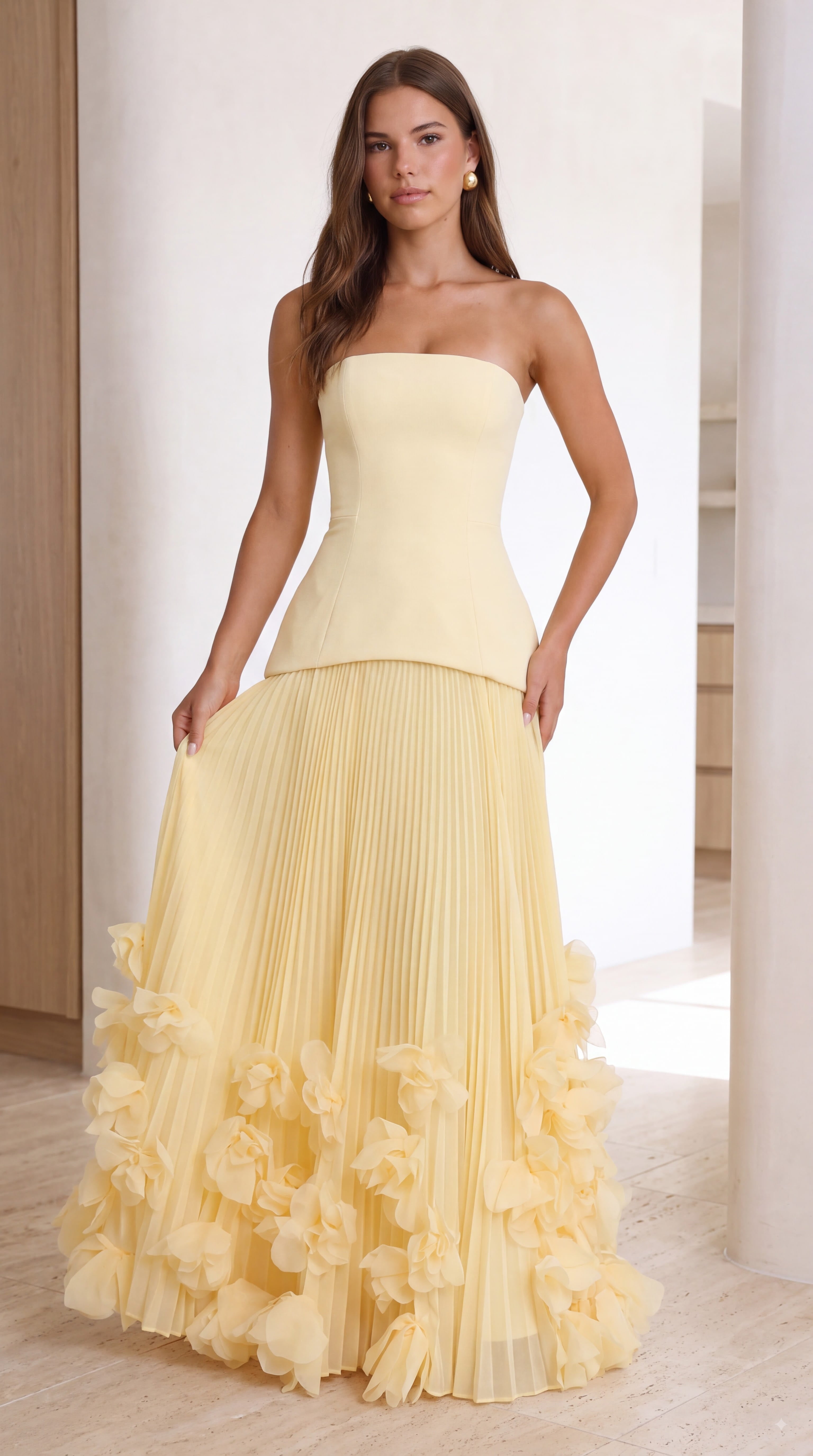 Vestido Seraphina - Limón
