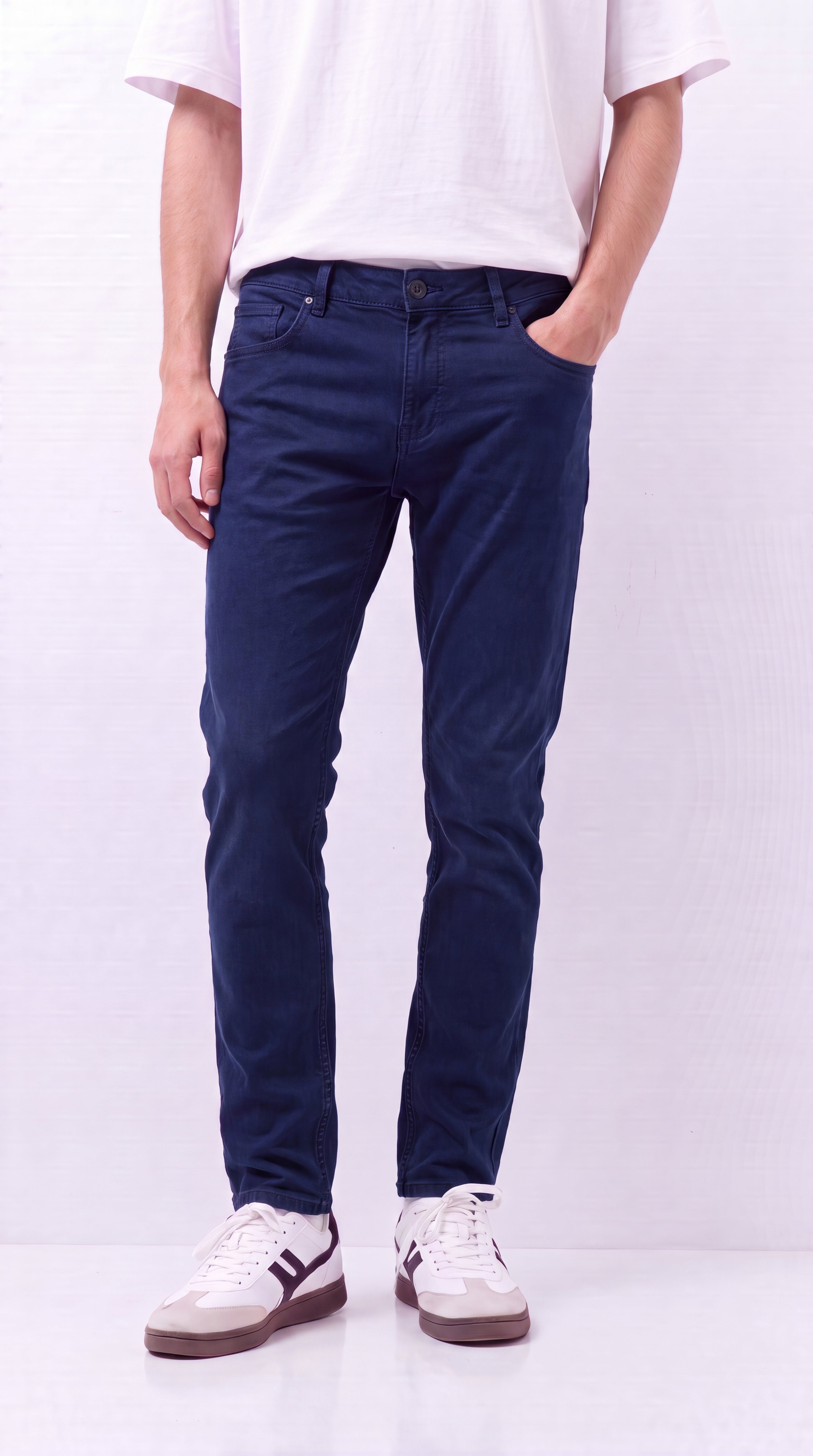 Pantalón Skinny Azul Navy