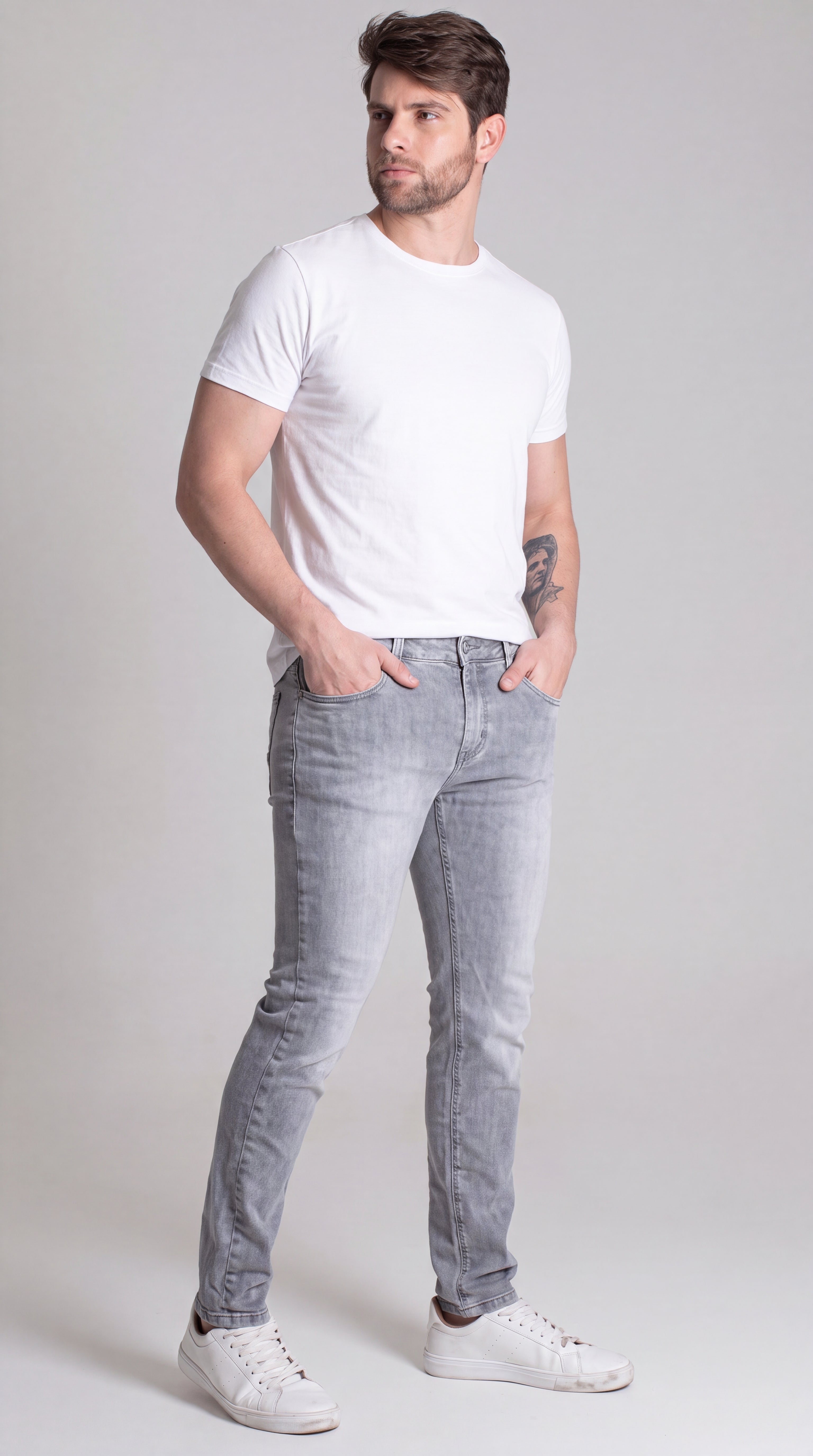 Pantalón Denim Slim