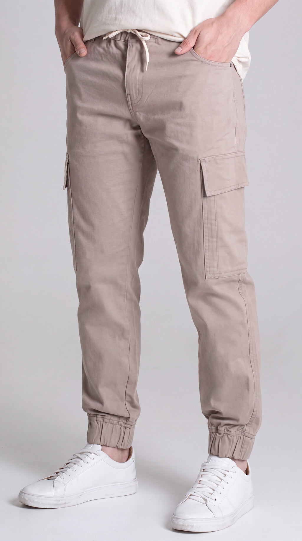 Pantalón Jogger Beige