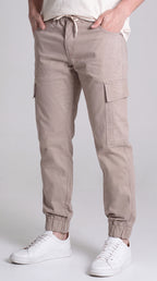 Pantalón Jogger Beige