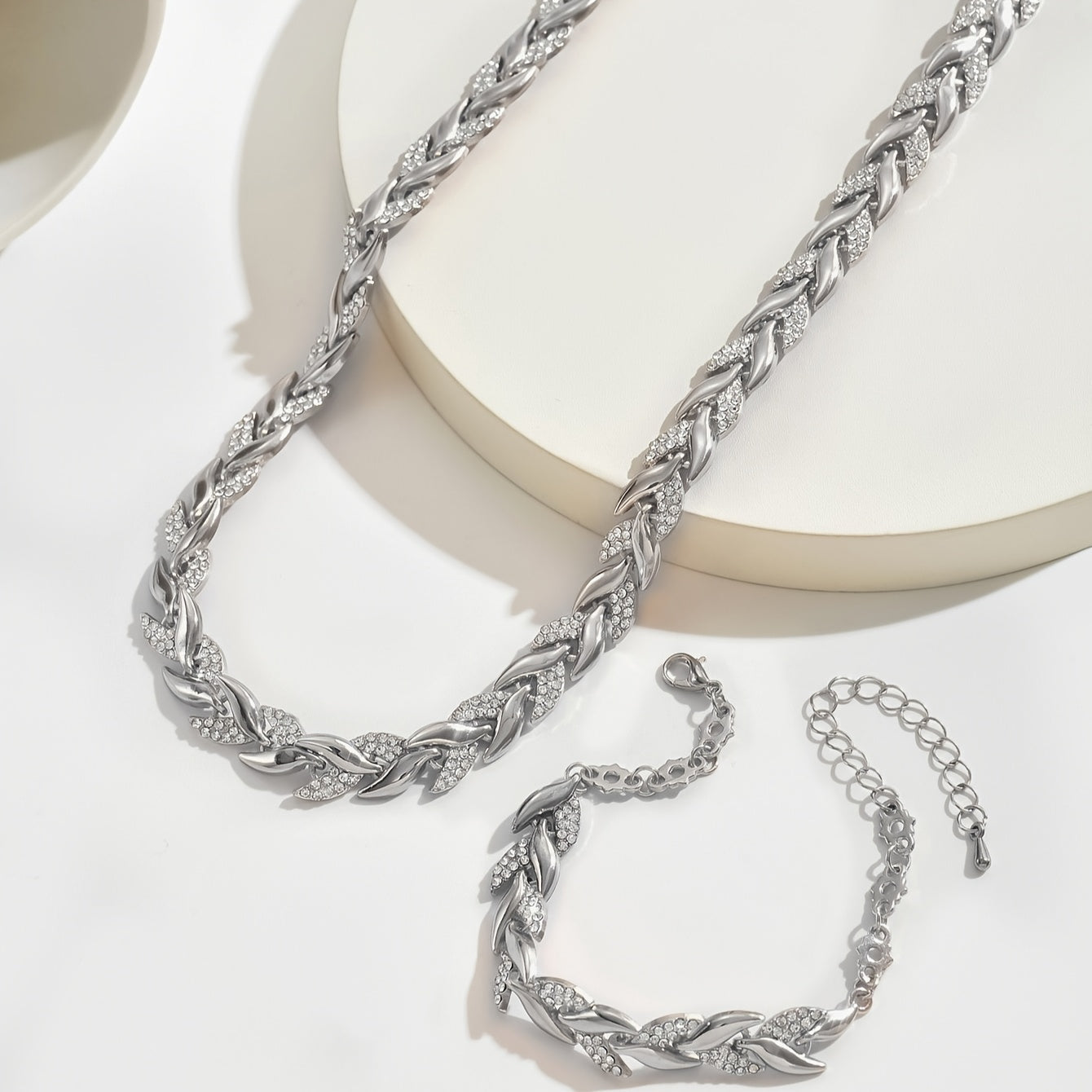 Verónica – Parure de Strass y Cristal