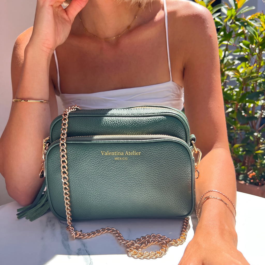 Bolso Cruzado Alba - Verde Racing