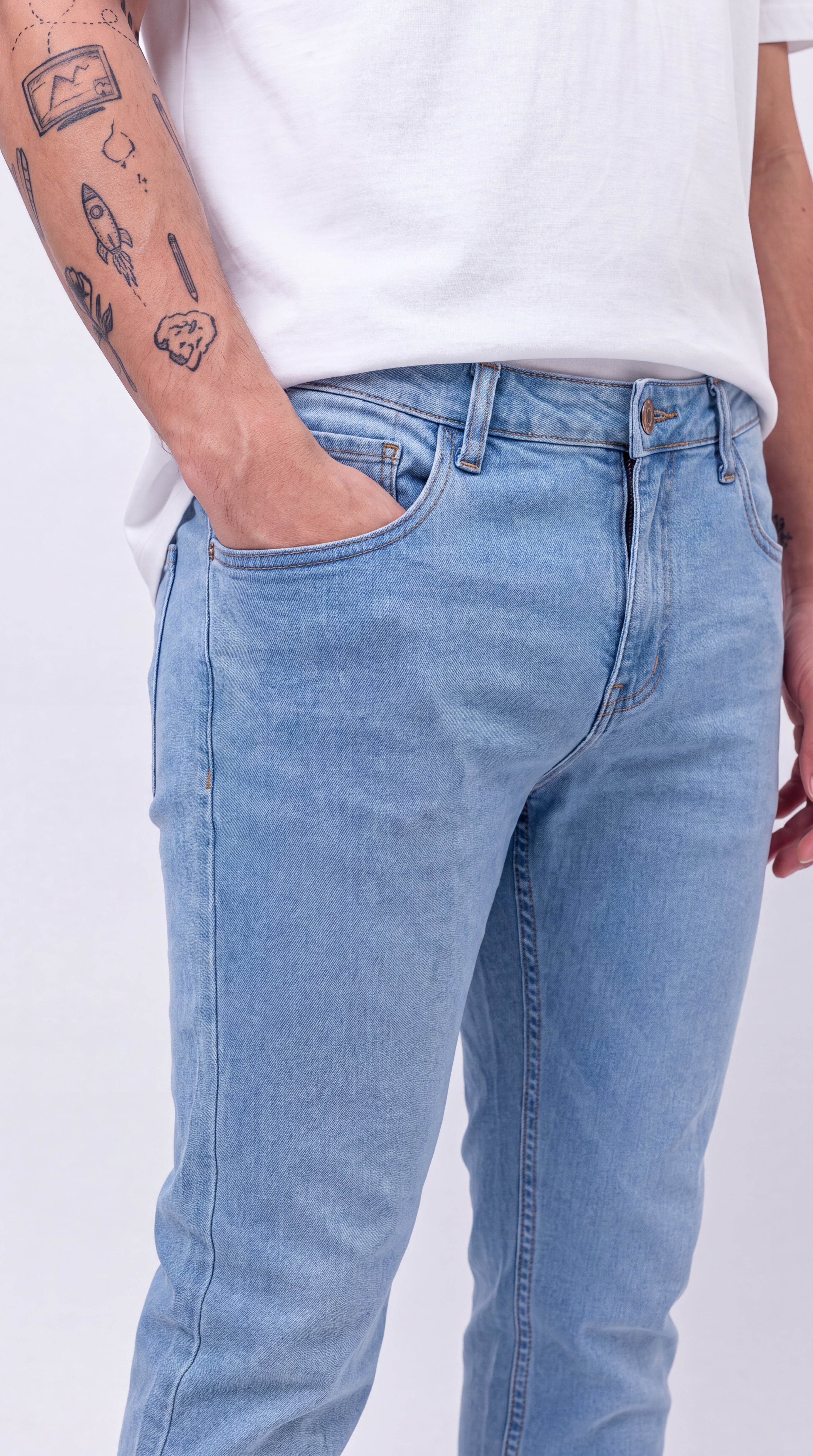 Pantalón Denim Skinny