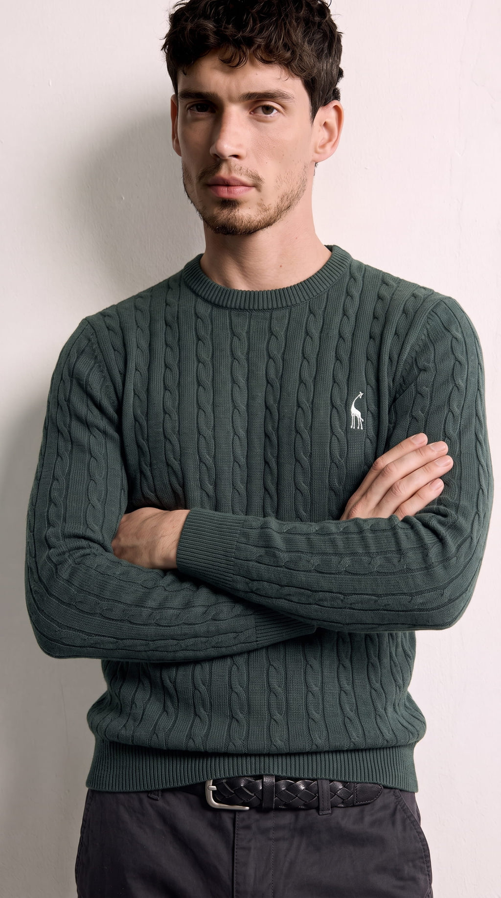 Miguel | Suéter de punto moderno para hombres