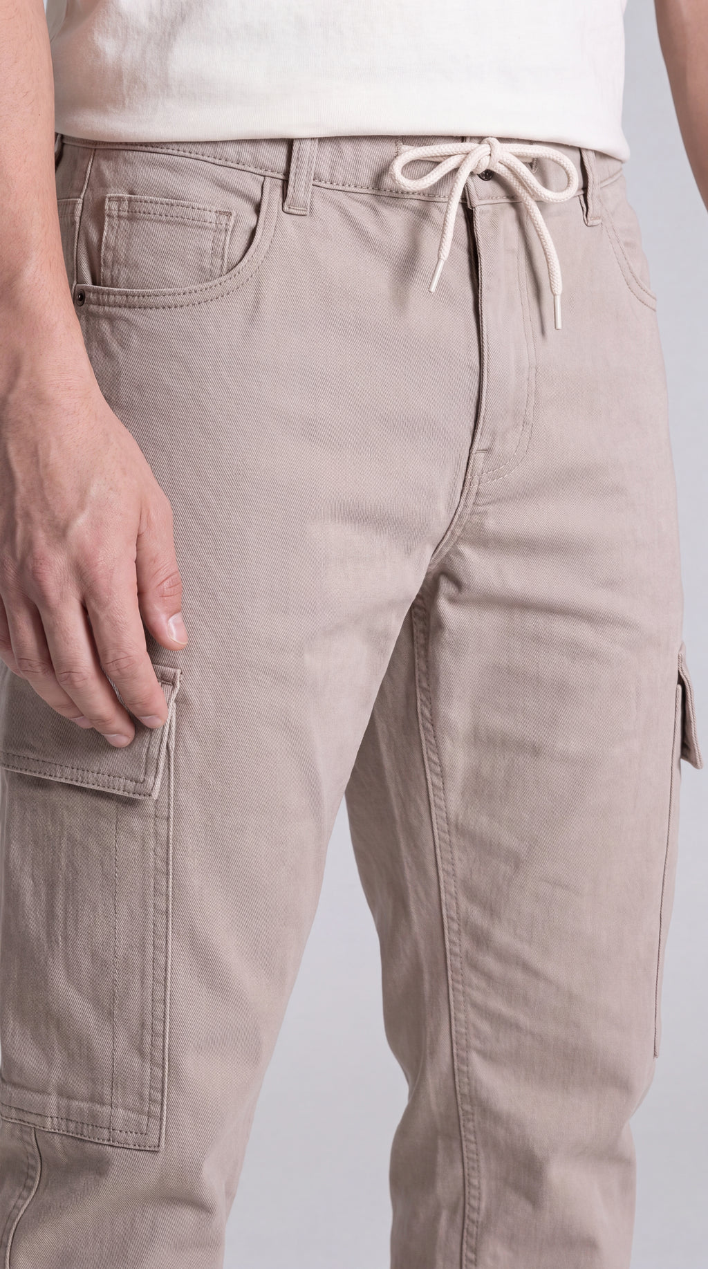 Pantalón Jogger Beige