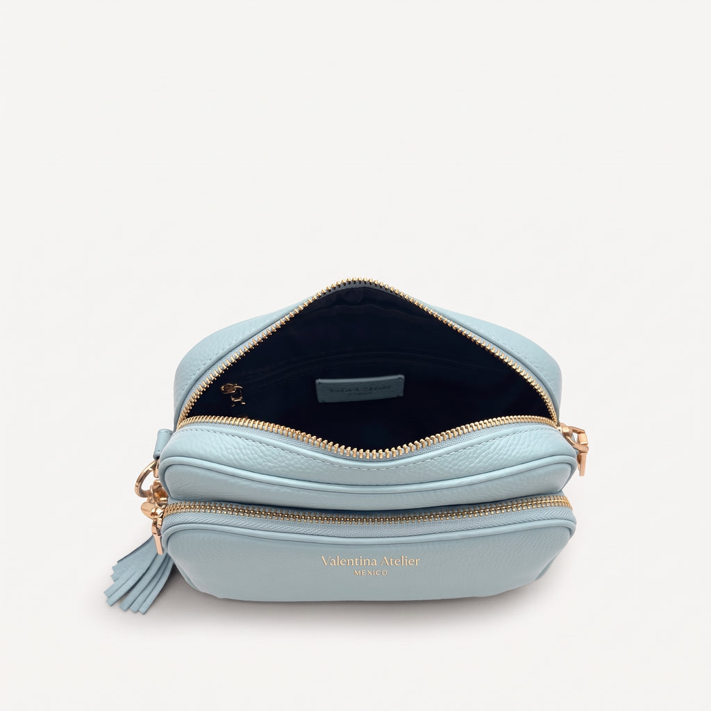 Bolso Cruzado Alba - Azul Cielo