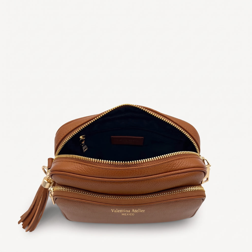 Bolso Cruzado Lyla - Tostado