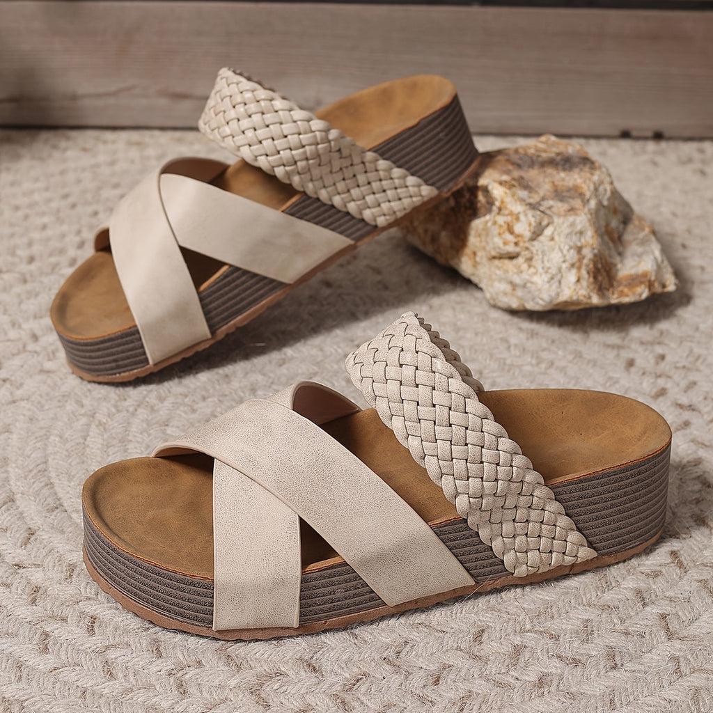 MARVELLE | Sandalias Elegantes Trenzadas