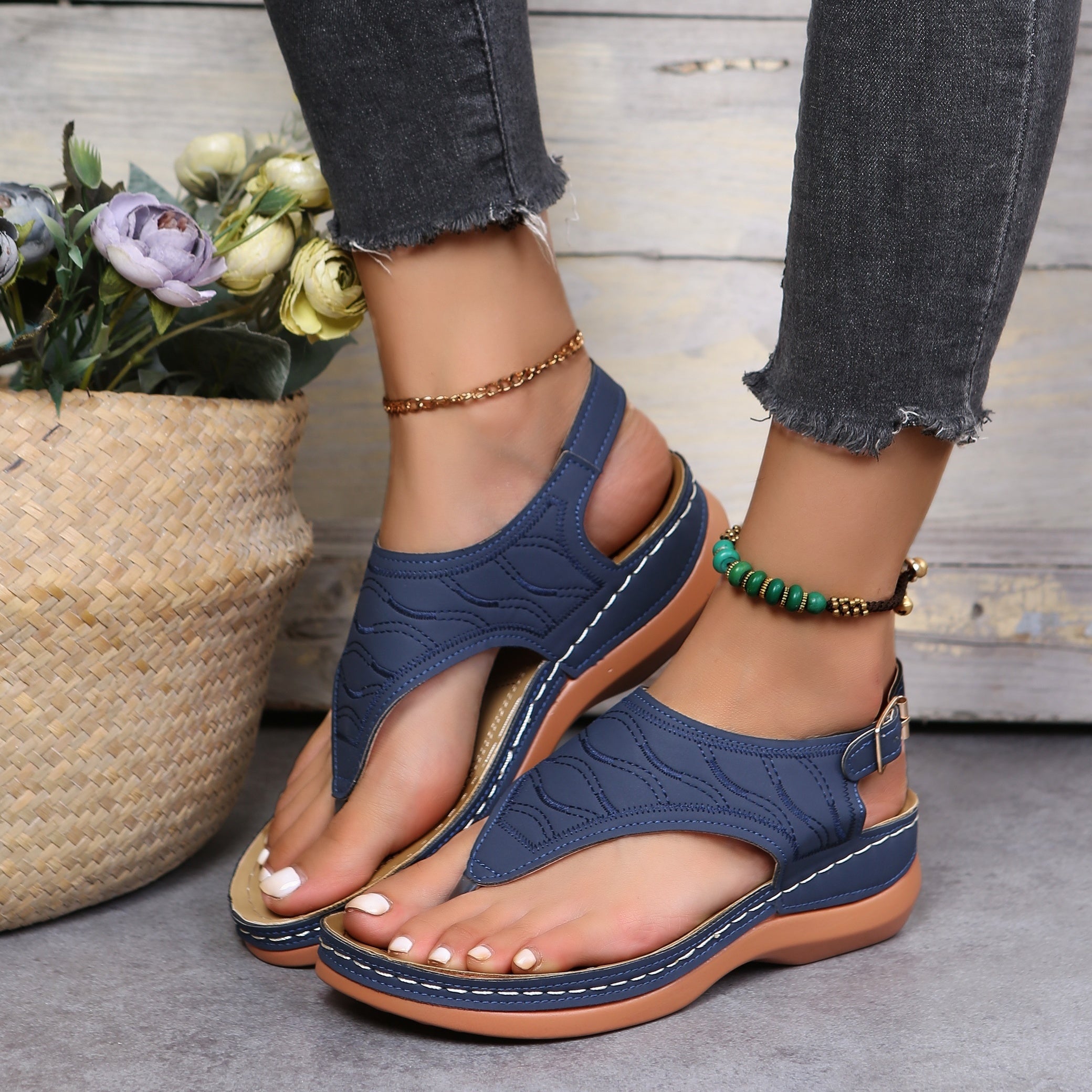 MARVELLE | Sandalias Confort Ergonómico Clara