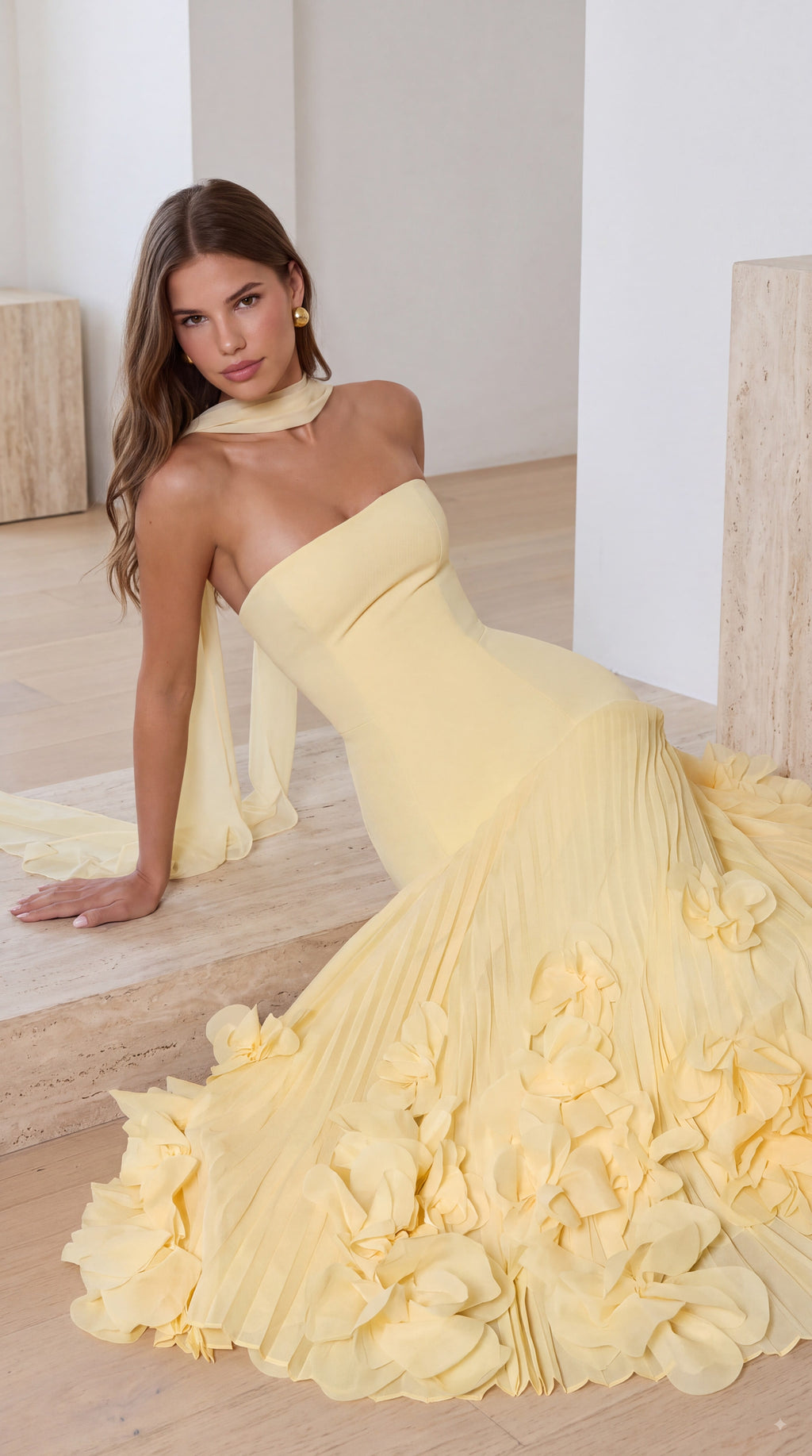 Vestido Seraphina - Limón