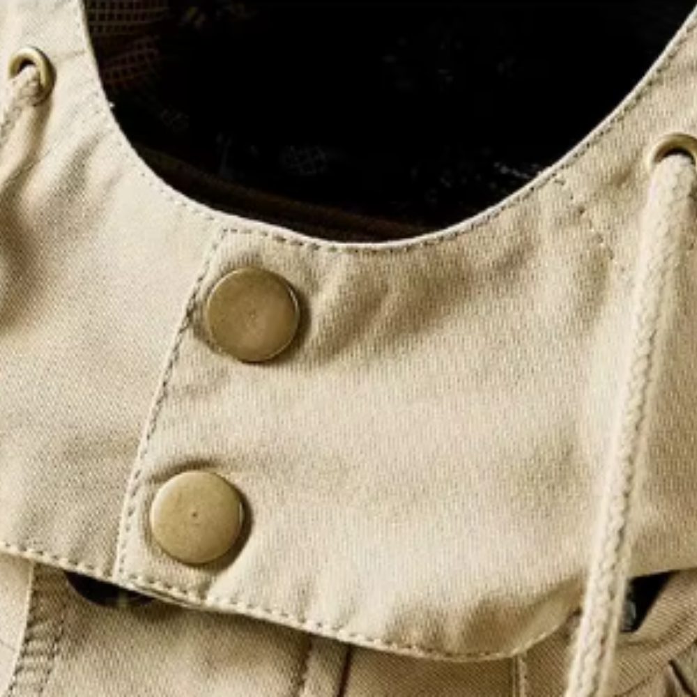 Chaqueta elegante con múltiples bolsillos