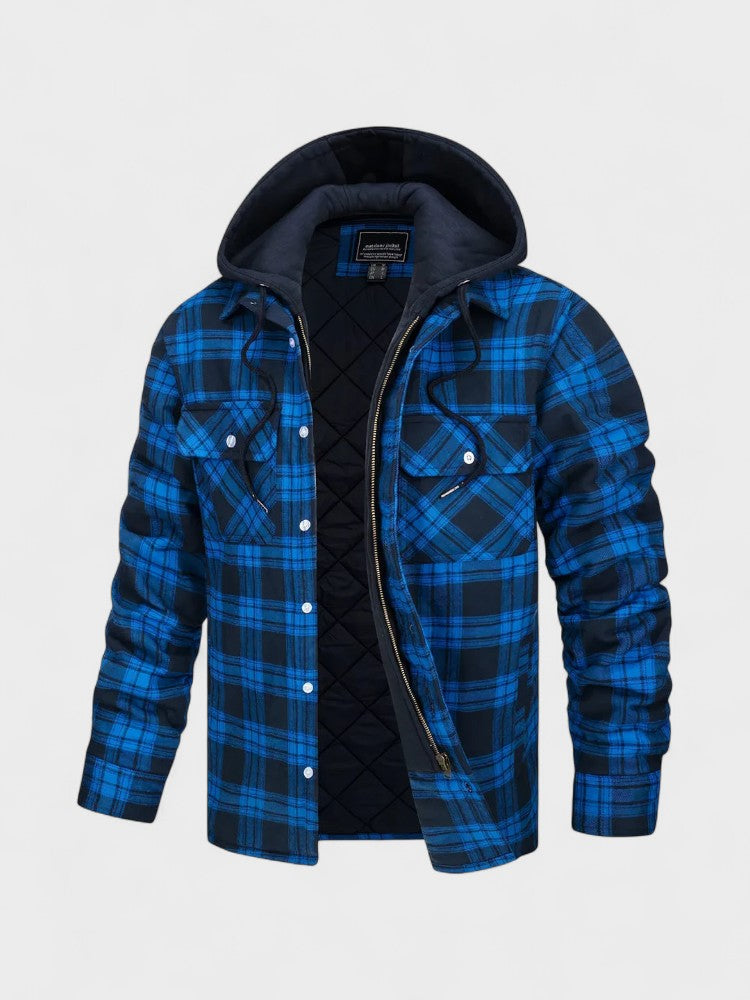 Anton™ | Chaqueta de hombre cálida de mezcla de lana premium