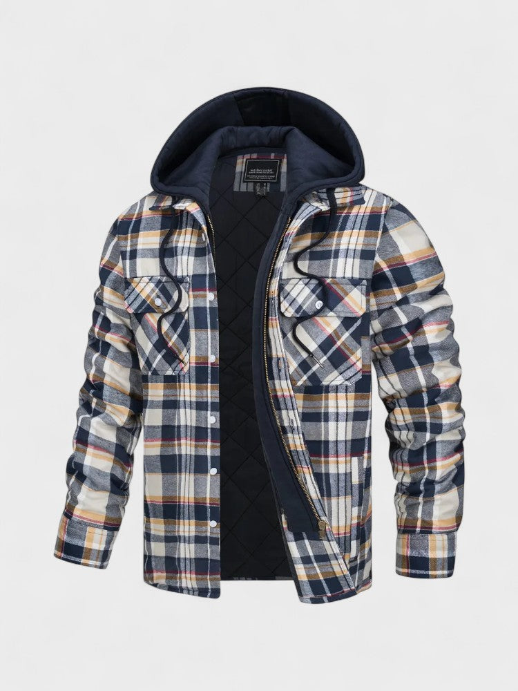 Anton™ | Chaqueta de hombre cálida de mezcla de lana premium