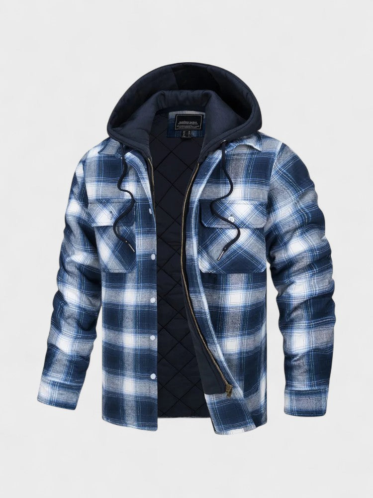 Anton™ | Chaqueta de hombre cálida de mezcla de lana premium