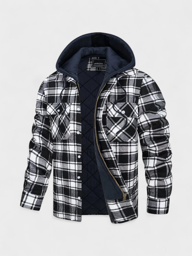 Anton™ | Chaqueta de hombre cálida de mezcla de lana premium