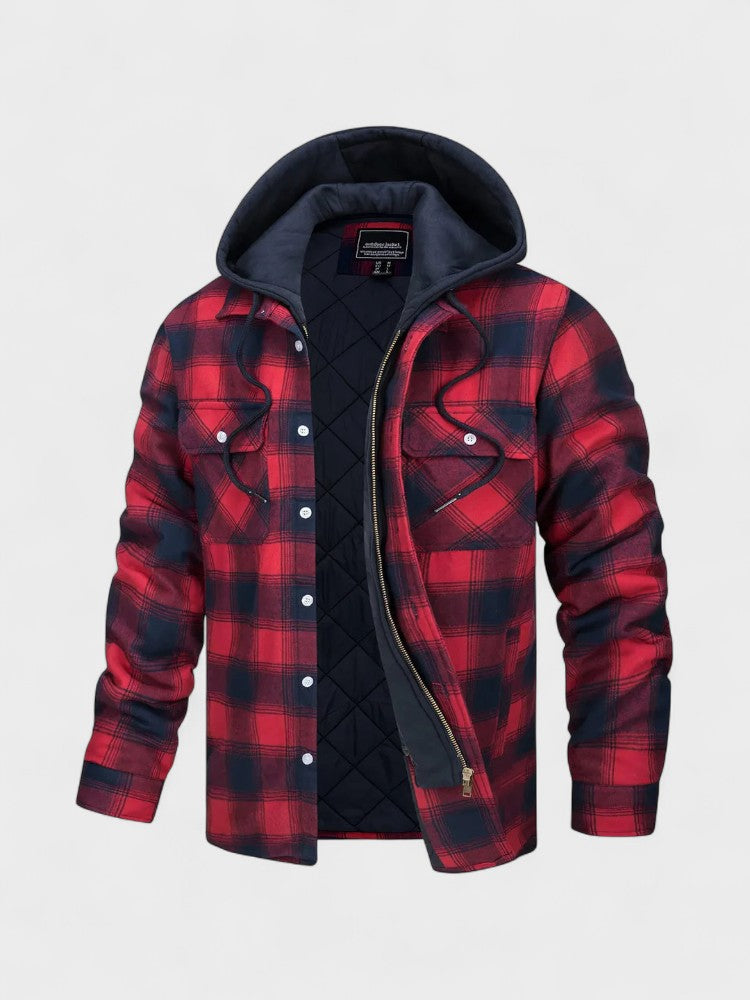 Anton™ | Chaqueta de hombre cálida de mezcla de lana premium
