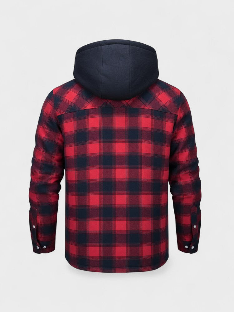 Anton™ | Chaqueta de hombre cálida de mezcla de lana premium