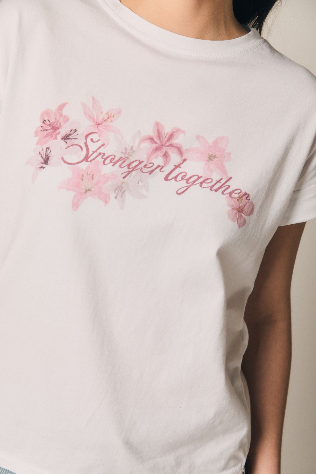 Camiseta solidaria ´Stronger Together'