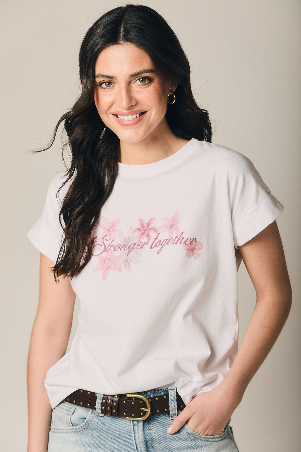 Camiseta solidaria ´Stronger Together'