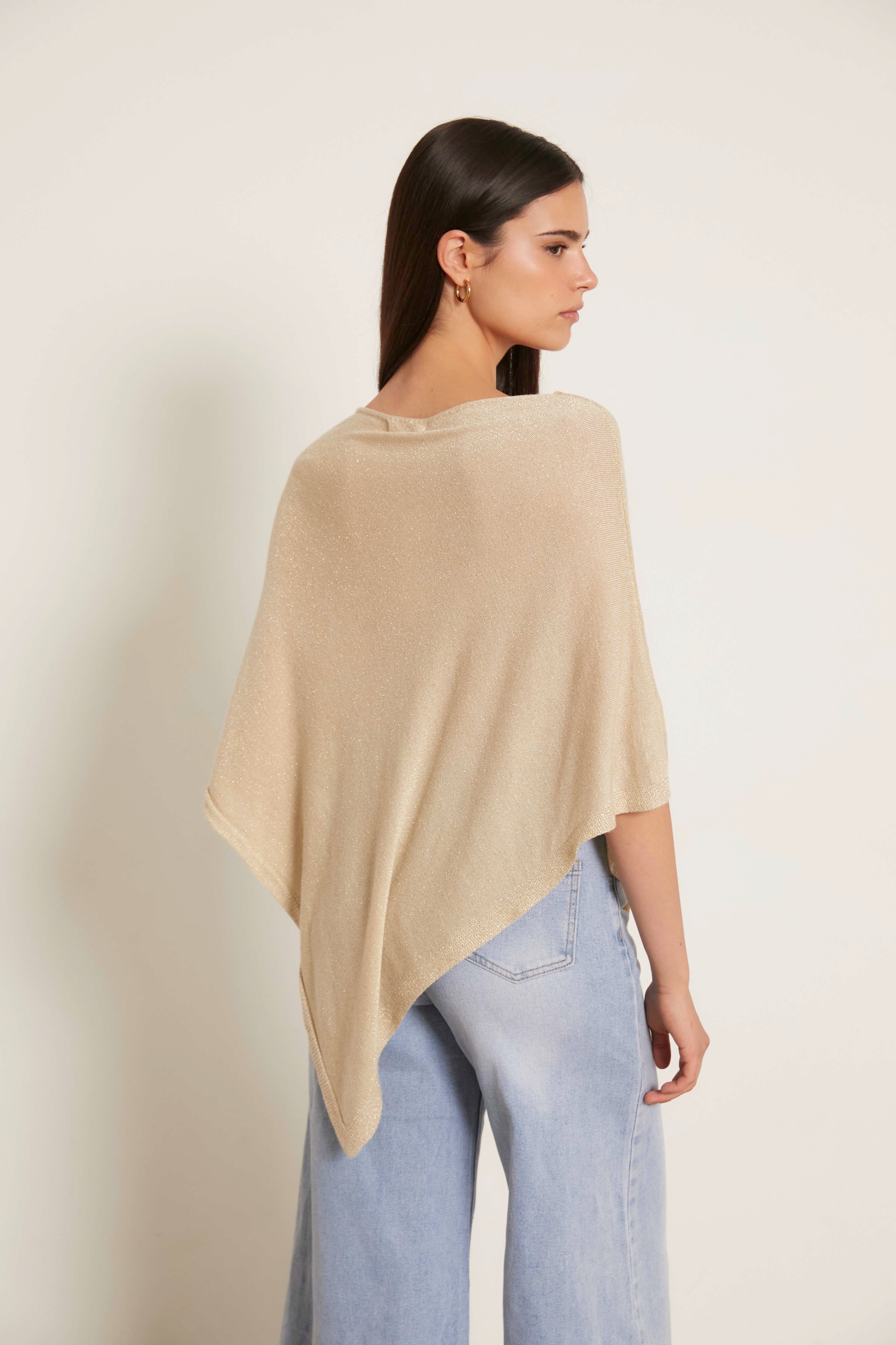 Capa punto brillo beige
