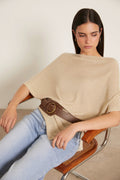 Capa punto brillo beige