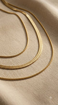 Collar Dorado Multicapa