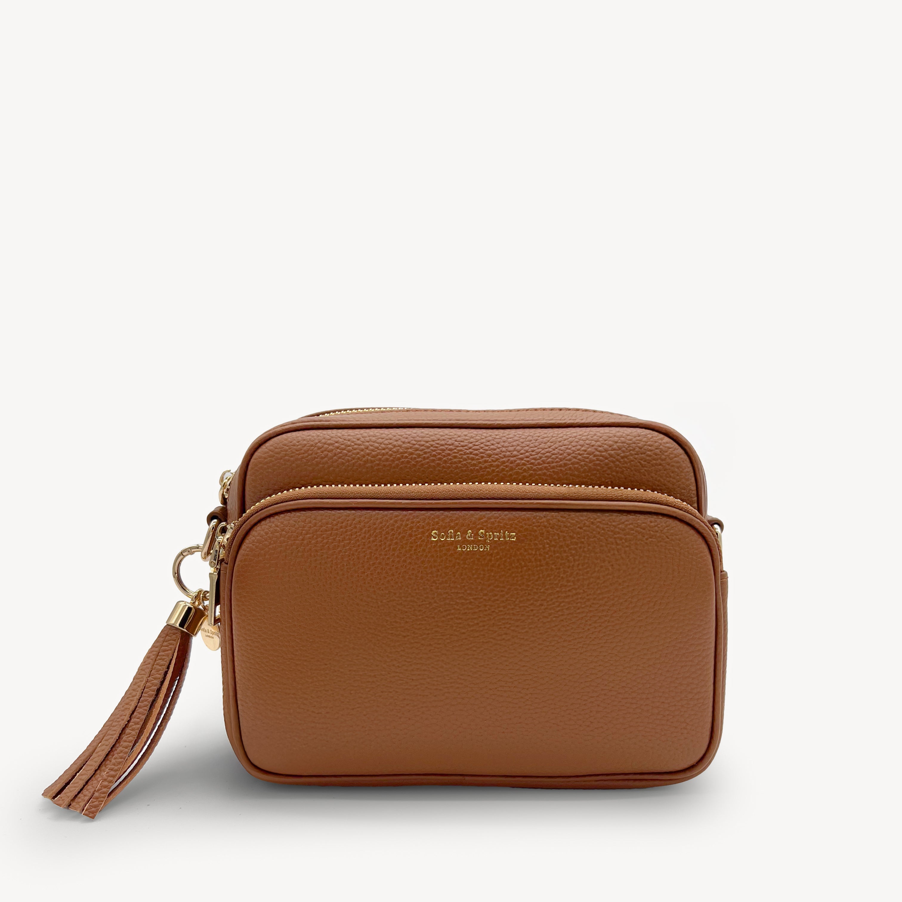 Alba Crossbody Bag - Tan