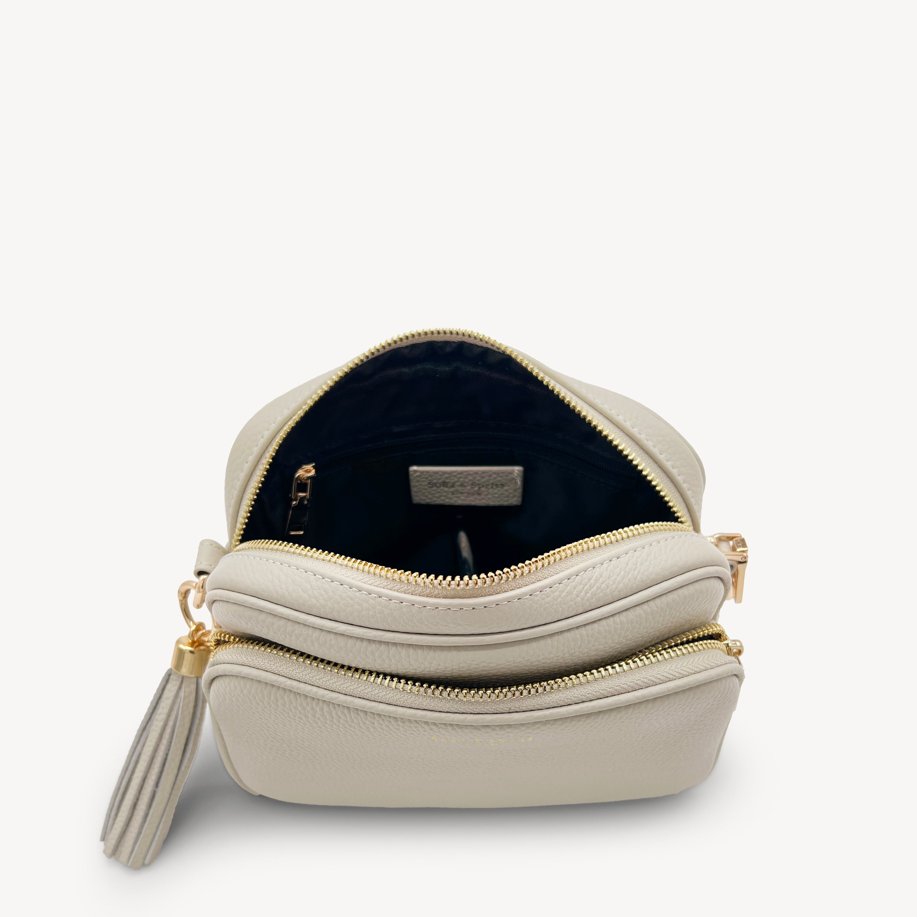 Alba Crossbody Bag - Stone