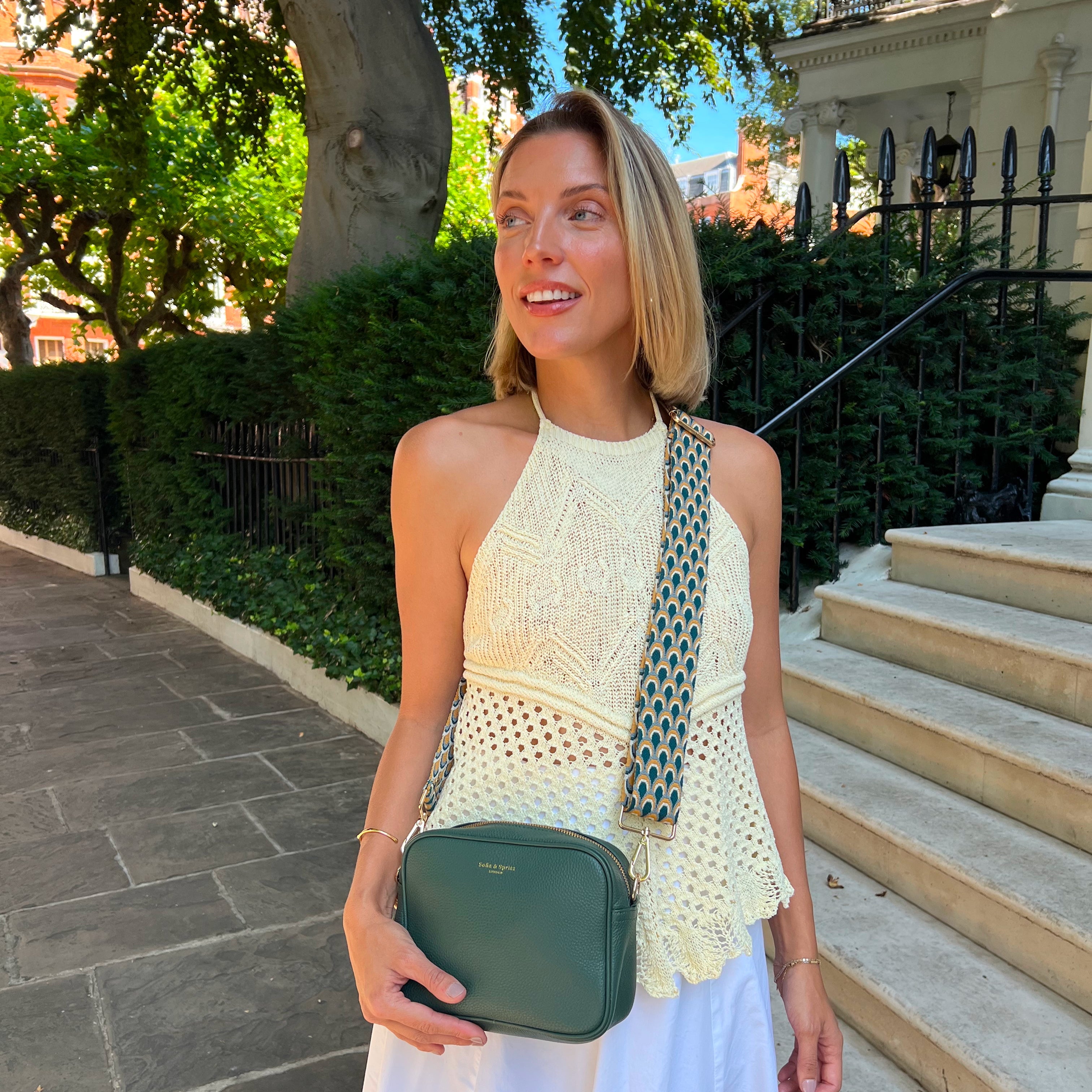 Lyla Crossbody Bag - Racing Green
