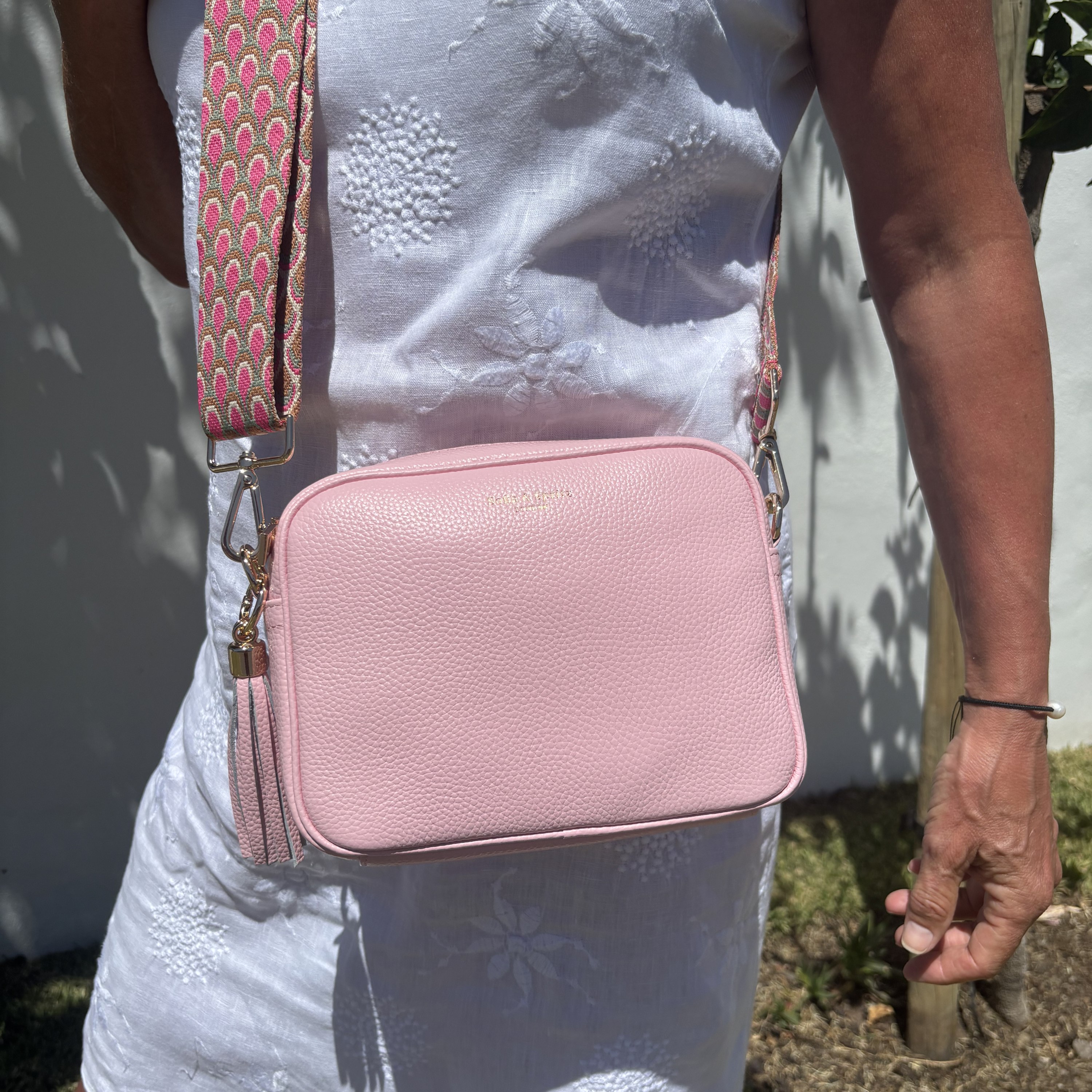Lyla Crossbody Bag - Blush Pink