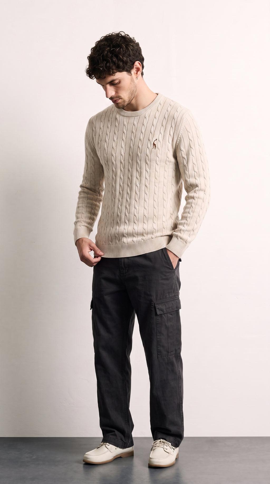 Miguel | Suéter de punto moderno para hombres