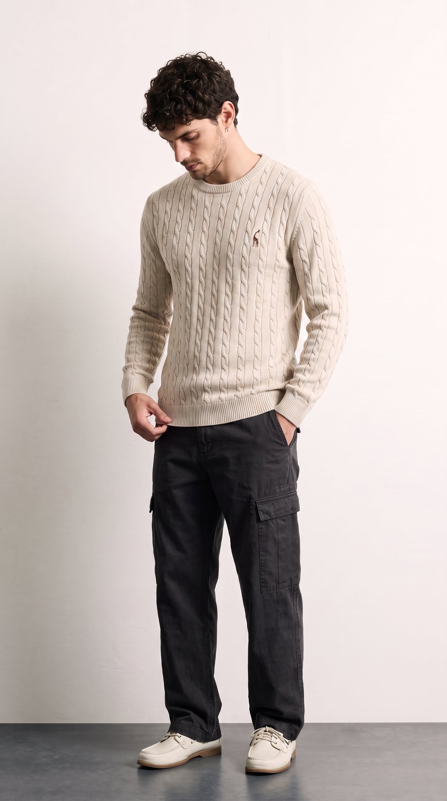 Miguel | Suéter de punto moderno para hombres
