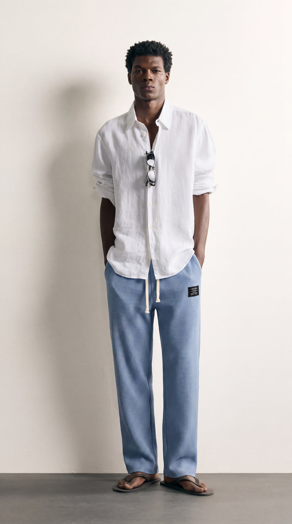 Floren | Pantalones anchos ajustables